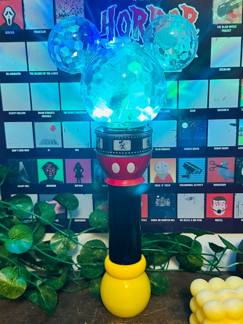 Disney Parks Mickey Mouse Light Up Bubble Wand Toy